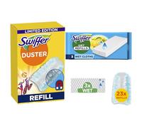 Swiffer Duster - Plumífero atrapa Polvo, 23 edredones + 3 fregasuelos