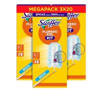 Swiffer Kit plumero XXL Duster – 1 plumero + 2 recambios, se estira hasta 90 cm