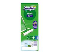 Swiffer Sweeper Kit Básico, 1 mopa, 8 paños secos y 3 húmedos para suelo