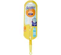 Swiffer Plumero XXL Kit Con 1 Mango Y 2 Recambios, Atrapa Y Retiene Hasta 3 Veces Más El Polvo Y El Pelo Que Un Plumero De Plumas Convencional
