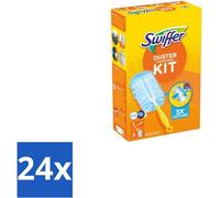 Swiffer – Set de inicio + 3 repuestos – con Febreze – Paquete económico – 24 unidades