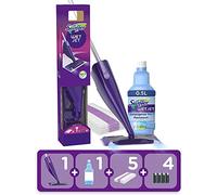 Swiffer WetJet Starter Set Sistema de trapeador todo en uno para cada piso, 1