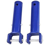 Swimming Pool Vacuum Head Handles Pool Cleaning Tool Replacement Accessories with V-Shaped Clip 2 Pack jn