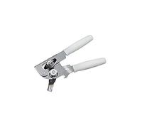 Swing-A-Way 407WH - Abrelatas de acero inoxidable, color blanco