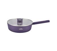 SWISS HAUS - Sartén Speiez Castle Collection - Ø 28 cm - Apta para todo tipo de cocinas- Aluminio forjado topo - Revestimiento cerámico antiadherente - Cocina familiar controlada
