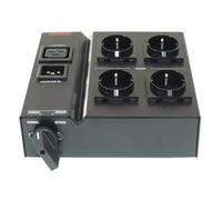 Switch lapara bypass de mantenimiento y regleta schuko, formato torre,