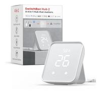 SwitchBot Hub 2, termómetro higrómetro WiFi, mando a distancia IR, mando a distancia inteligente y sensor de luz, conecta SwitchBot a Wi-Fi (2,4 GHz), compatible con Alexa&Google Assistant