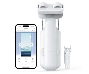 SwitchBot Inteligente Automático Cortina - Control Remoto Bluetooth con App/Timer, Rendimiento Mejorado, Requiere SwitchBot Hub 2 para ser Compatible con Alexa y Funcionar con Homekit (Curtain 3, Rod)