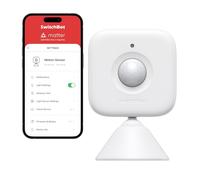 SwitchBot Sensor de Movimiento Inteligente, Sistema de Seguridad inalámbrico para el hogar, Alerta de Detector de Movimiento con Sensor infrarrojo pasivo, añade SwitchBot Hub Compatible con Alexa