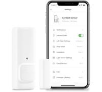 SwitchBot Sistema inalámbrico de seguridad para el hogar, detector de interruptores de puertas y ventanas con alarma, añade SwitchBot Hub para hacerlo compatible con Alexa