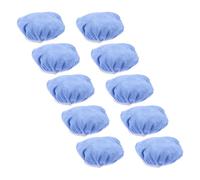 SWOOMEY 10 Piezas Cubierta de Almohadilla para Pulir Automóviles de Microfibra, Resistente y Lavable a Máquina, Adecuado para Cuidado y Detallado de Coches en Casa