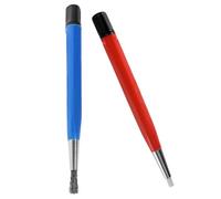 SWOOMEY Cepillo Rascador para Limpiar Relojes y Joyas Cerdas de Nylon, Diseño Preciso y Versátil, Incluye 2 Unidades en Colores Rojo y Azul, Adecuado para Obsequio