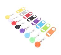 Sxhlseller Abridores de Botellas Planos Retráctiles, Paquete de 8 |Clip de Carrete de Insignia de Hierro Resistente, Mecanismo de Palanca con una Sola Mano para Camping Home Bar