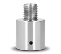 Sxhlseller Adaptador de Inserción de Mandril de Rosca para Torno de Carpintería, Placa Frontal de Acero de 1in-8TPI a 33mm para Proyectos de Bricolaje