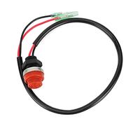 Sxhlseller Botón de Arranque y Parada sin Llave para Motor Fueraborda de Yate, Cable Impermeable de 45cm, Botón de Encendido ABS Duradero