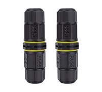 Sxhlseller Caja de Conexiones M20, Manguito Conector Eléctrico para Cable, 4 Pines para Cable de 5-9 Mm, for Luz de Jardín Farola de Alimentación