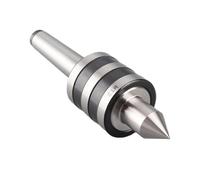 Sxhlseller Centro Giratorio en Vivo MT2 Precisión de 0,01 Mm |Centro de Torno CNC de Acero Endurecido 55-60HRC para Torno de Velocidad Media