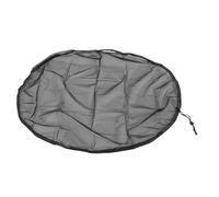 Sxhlseller Cubierta de Malla para Cubo de Lluvia de 37,4 Pulgadas, Cubierta para Cubo de Recolección de Agua con Cordón, Red de Fibra de Poliéster para Desechos de Hojas, Protector de de Agua de