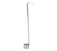 Sxhlseller Cucharón de Vino de Acero Inoxidable 304, Cuchara Medidora de 500 Ml con Pico Vertedor y Gancho Trasero para Aceite de Cocina, Vinagre, Salsa de Soja y Utensilio para Servir Cerveza (304