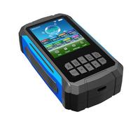 Sxhlseller Detector de Calidad del Aire Medidor Ionizador Alarma Probador Portátil para la Oficina del Automóvil en el Hogar, con Concentración de Iones Negativos/PM2.5/CO2, Operación Fácil de Usar