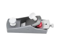 Sxhlseller Mini Cepillo Manual de Aleación de Aluminio Ajustable |Plano de Bloque Pequeño de Hoja de Acero VG10 para Reparación de Muebles de Carpintería