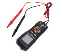 Sxhlseller Multímetro Digital Inteligente, Voltímetro de Rango Automático True RMS con Detección NCV y Linterna LED, para Prueba de Continuidad de Resistencia de Voltaje (Conjunto estándar sin