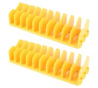 Sxhlseller Portaherramientas para Alicates |Cajón Organizador de Llaves con 10 Ranuras, Estante de Almacenamiento ABS para Trinquetes, Tijeras, Destornilladores, Alicates Pequeños y Grandes