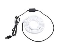 Sxhlseller Tira LED Ambiental para Monitor de 27 Pulgadas, Luz de Juego con | Retroiluminación de computadora de escritorio, decoración de sala de juegos, 65 LED RGB, Plug Play USB, música reactiva