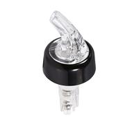 Sxhlseller Vertedor de Botellas de Medida Rápida de 15 Ml, Dispensador de Licor de Plástico para Barra de Cócteles de Vino, Rojo, Boquilla de Vertido Medida con Precisión para Bebidas (WHITE)