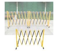 SXYKXYDL Puerta de Seguridad Plegable, Puerta de Tijera retráctil Flexible con Ruedas para escuelas al Aire Libre y barreras de tráfico.