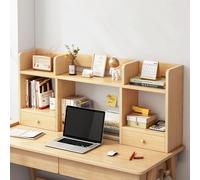 SXZenSpace Estantería de Escritorio, librería Independiente con 2 Puertas, Tablero Alto de MDF, aparador para Muebles de Dormitorio, Oficina en casa, Escritorio Organizador para computadora
