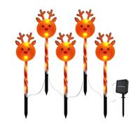 SXZHEMIBLE Luces solares LED ZBDZSW para árbol de Navidad, Ideales para Decorar Patios y Caminos.