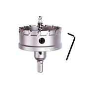 SYDARSYN Sierra de Agujero TCT Carburo Resistente 75mm Cortador de Agujeros de Acero Inoxidable para Acero Inoxidable, Chapa, Metal