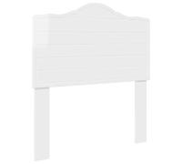 SYDE Cabecero Brillante Madera de Ingeniería | Minimalista, Resistente a Deformaciones, Parte Trasera Terminada, Montaje Sencillo, Compatible con Camas Modernas y