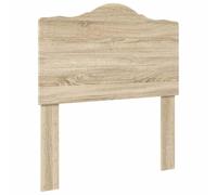 SYDE Cabecero Roble Sonoma Madera de Ingeniería | Resistente a Deformaciones, Parte Trasera Terminada, Montaje Fácil, Compatible con Camas Modernas y Tradicionales