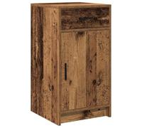 SYDE Vitrina Madera 40 x 40.5 x 75 cm Aparador | Almacenamiento con Cajones, Estilo Minimalista, Resistente a Rayones, Incluye Kit de Anclaje