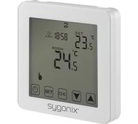 Sygonix SY-4961570: Termostato de ambiente táctil para montaje empotrado, con programación semanal, 1 unidad.