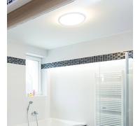 Sylvania lámpara LED de techo SylRadiance, Ø 30 cm blanco PMMA IP54