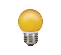 Sylvania Lampara LED Esférica de color naranja, 0.5w, toma E27, forma de globo