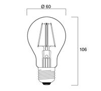 Sylvania ToLEDo Retro Bombilla LED E27 4,1W 4er Mix