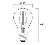 Sylvania ToLEDo Retro Bombilla LED E27 4,1W azul