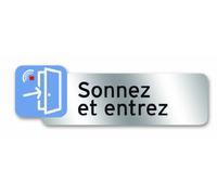 Symbol PSC6 - Placa de números de dirección color gris