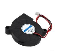 Syrkoven Ventilador silencioso DC 5015 5V Refrigeración de bajo ruido (5V) | Funcionamiento ultra silencioso de 25 dB, potencia de 5 V CC, rodamiento de manga, tamaño compacto de 50 x 15 mm