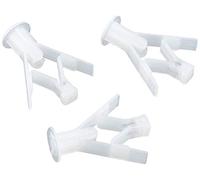 Sysfix 2162100 Taco fijación alas HAV, para Paredes Tipo Carton/Yeso, 8 x 35 mm, Set de 100 Piezas