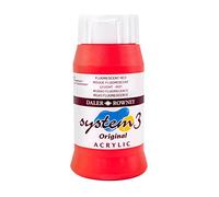 System3 Original Col.Acrílico Fluorescent Red B.500Ml