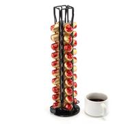 SYSYLY Soporte para Cápsulas de Café (40 Piezas),Dispensador Capsulas,Organizador de Almacenamiento de cápsulas de café,360 ° Giratorio.