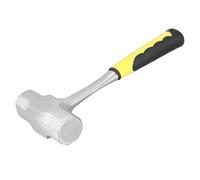 SYUTBOU Martillo de Cerrajero 4 Libras con Cabeza de Acero Alto Carbono y Mango PPR Antideslizante para Construcción y Taller