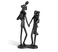 Sziqiqi Regalos Aniversario Originales para Pareja: Figura de Familia de 4