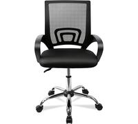 T-LoVendo - Silla de Oficina o Escritorio Ergonómica con Ruedas y Soporte Lumbar. Juvenil. Altura Regulable