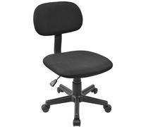 T-Lovendo Silla de Oficina Sin Reposabrazos con Soporte Lumbar
